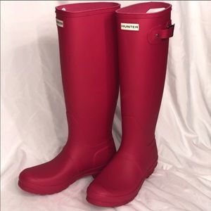 💕New Hunter Rain Boots!  Pink size 8. 💕